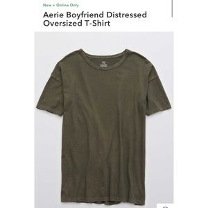 Aerie distressed boyfriend T-Shirt
